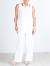 Load image into Gallery viewer, Cotton Linen Breathable Sleeveless Women's Suit