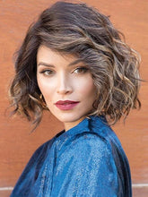 Load image into Gallery viewer, Brown Curly Hair Synthesis Wig
