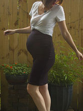 Load image into Gallery viewer, Casual Round Neck Fashion Short Sleeve Maternity Dress