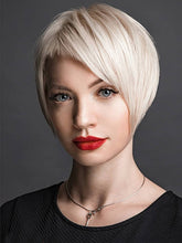 Load image into Gallery viewer, Fashionable Silver Chemical Fiber Short Hair