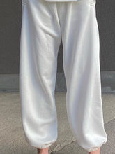 Load image into Gallery viewer, Autumn and Winter Solid Color Loose Pullover Top and Trousers