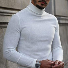 Load image into Gallery viewer, Simple Temperament High Collar Men's Tops