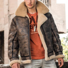 Load image into Gallery viewer, Men's Aviator Warm Fashion Coat