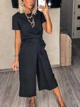 Load image into Gallery viewer, Women's Solid Color Linen Suit