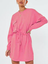 Load image into Gallery viewer, Adjustable Waist Cotton Dress