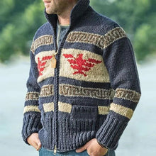 Load image into Gallery viewer, Men's Autumn and Winter Solid Color Fashion Warm Sweater