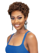 Load image into Gallery viewer, Fashion Natural Curly Brown Synthetic Short Hair