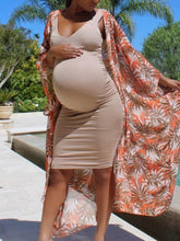 Load image into Gallery viewer, Plus Size Sexy Slim Sweat Maternity Dress