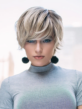 Load image into Gallery viewer, Silver Gray Fluffy Natural Fashion Wig