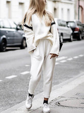 Load image into Gallery viewer, Colorblock Sports Long Sleeve Women's Suits