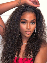 Load image into Gallery viewer, Age-reducing Big Wave Brown Fiber Wig