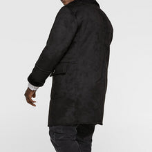 Load image into Gallery viewer, Men's Woolen Windproof Double-Breasted Fur Coat