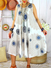 Load image into Gallery viewer, Bohemian Sleeveless Casual Dress