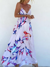 Load image into Gallery viewer, Big Swing Temperament Holiday Beach Women's Dress