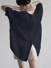 Load image into Gallery viewer, Casual Jersey Crew NeckS T-Shirt And Lace-Up Shorts Suit