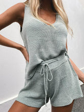 Load image into Gallery viewer, Knitted Sleeveless Loose Tie Women's Suit