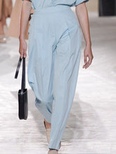 Load image into Gallery viewer, Fashionable Solid Color Shirt Suit