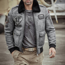 Load image into Gallery viewer, Fur Collar Casual Windproof Men's Coat