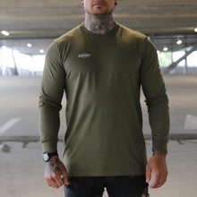 Load image into Gallery viewer, Loose Small Print Long Sleeve Top Men's T-Shirts