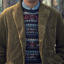 Load image into Gallery viewer, Vintage Corduroy Slot Pocket Coat