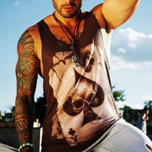 Load image into Gallery viewer, Casual Summer Style Skull Print Vest