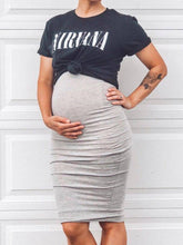 Load image into Gallery viewer, Fake Two Casual Maternity Dresses