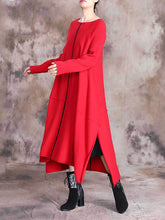 Load image into Gallery viewer, Casual Loose Long Sleeve Women's Dresses
