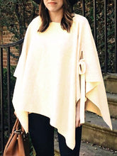 Load image into Gallery viewer, Ladies Round Neck Comfortable Shawl Top
