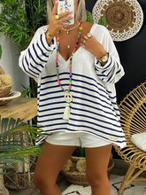 Load image into Gallery viewer, Women's Casual Striped Print Suit

