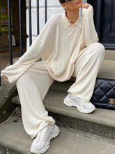 Load image into Gallery viewer, Casual Lapel Button Loose Women's Suits
