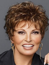 Load image into Gallery viewer, Curly Simple Solid Color Synthetic Short Wig
