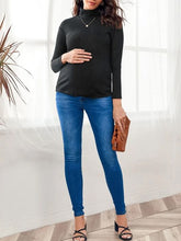 Load image into Gallery viewer, High Neck Knit To Keep Warm Maternty Tops
