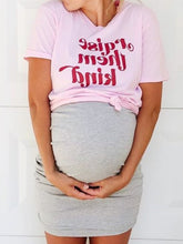 Load image into Gallery viewer, Casual Letter Print Maternity Dress

