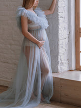Load image into Gallery viewer, Maternity Gown Dress Chiffon Dress Photography
