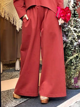 Load image into Gallery viewer, Hooded Sweater Wide Leg Pants Casual Suit
