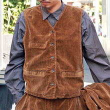 Load image into Gallery viewer, Corduroy Warm And Comfortable Men's Vests

