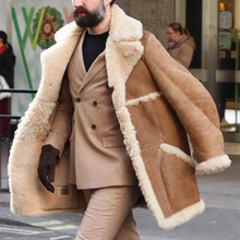 Load image into Gallery viewer, Fashion Cotton Thicken Wide Lapel Plain Jacket
