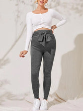 Load image into Gallery viewer, Cotton Elastic Bow Plus Size Maternity Leggings
