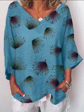 Load image into Gallery viewer, Women's Cotton-Blend Printed Casual Suit
