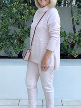 Load image into Gallery viewer, Casual Lapel Loose Solid Color Sweater

