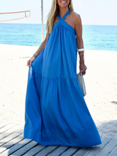 Load image into Gallery viewer, Ladies Casual Cross Strap Dress
