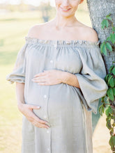 Load image into Gallery viewer, Fashion Off-Shoulder Loose Dress For Pregnant Women
