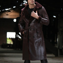 Load image into Gallery viewer, Sheepskin Leather Men's Leather Jacket

