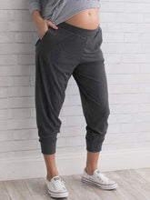Load image into Gallery viewer, Cotton Comfortable Loose Elastic Waist Maternity Bottom
