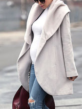 Load image into Gallery viewer, Fall/Winter Fashion Maternity Loose Laple Coat
