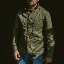 Load image into Gallery viewer, Fashion Men's Solid Color Shirt Thick Coat
