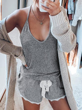 Load image into Gallery viewer, Knitted Sleeveless Breathable Home Women's Suit

