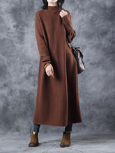 Load image into Gallery viewer, Knitted Loose Maxi Women's Dresses
