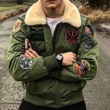 Load image into Gallery viewer, Fashion Jacket with Fur Collar
