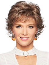 Load image into Gallery viewer, Fashion Oblique Bangs Short Curly Fiber Wig
